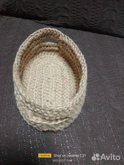 Корзинка с ручками