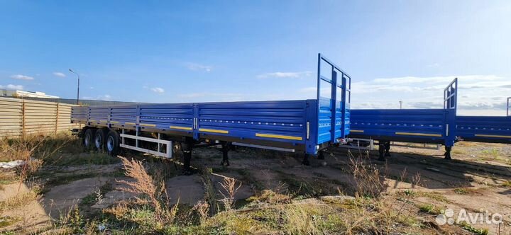 Полуприцеп бортовой ТЗА 588513, 2023