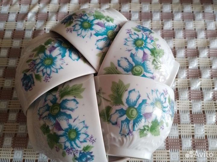 Ваза для цветов,чайные пары Вербилки