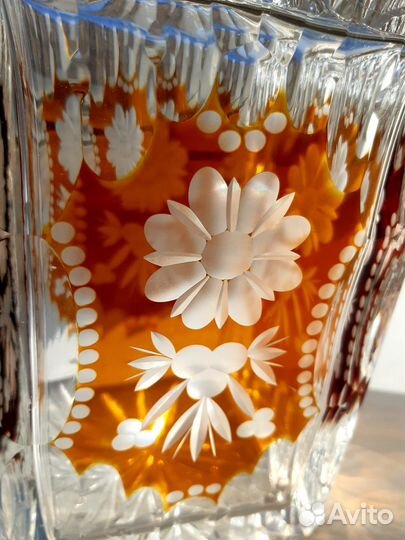 Штоф хрусталь гдр