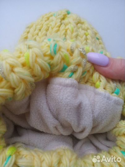 Шапка зимняя женская