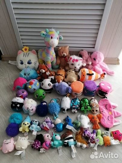 Мягкие игрушки, мини, сумочка и др