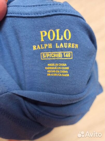 Лонгслив Ralph Lauren на мальчика 7-9 лет