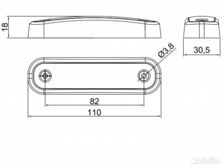 Габариты 24v 