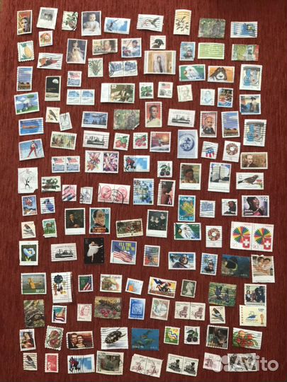 Марка почтовая США конверт филателия