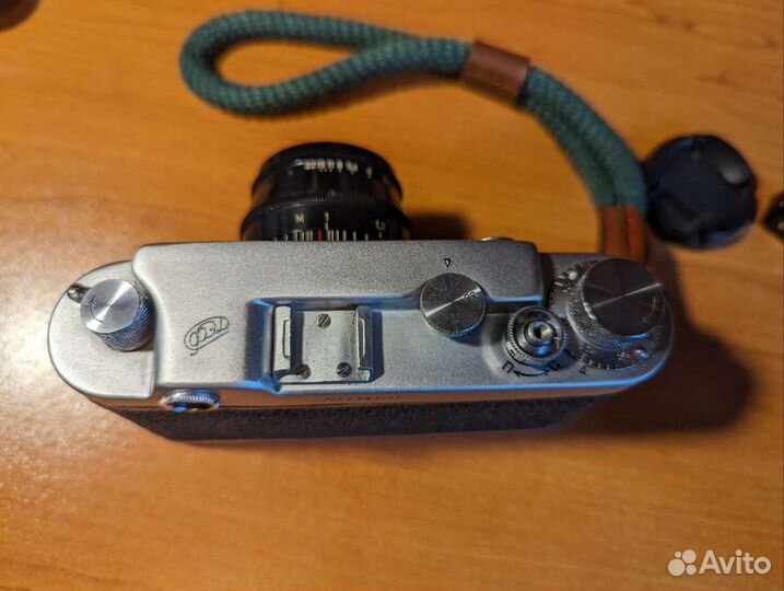 Плёночный фотоаппарат фэд-2 с экспонометром