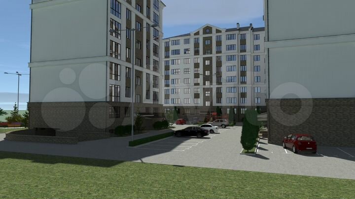 2-к. квартира, 67,9 м², 6/8 эт.