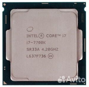 Процессор intel core i7 7700k