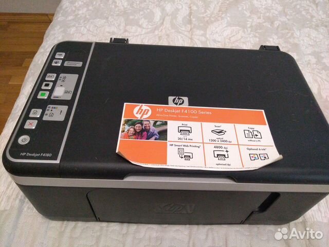Мфу цветной hp deskjet F4180 струйный