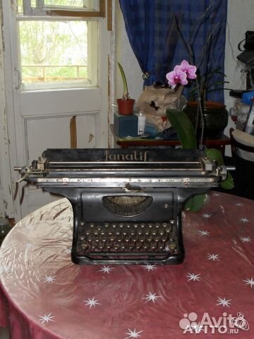 Старинная печатная машина импортная