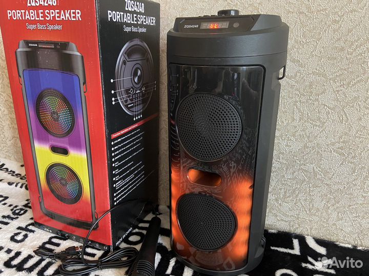 Портативная колонка bluetooth