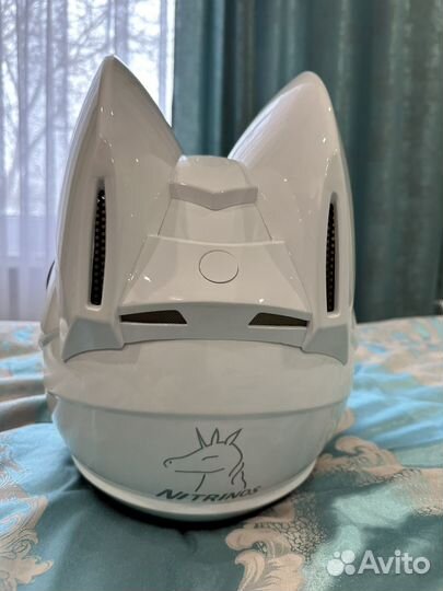 Мотошлем с ушками