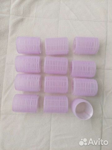 Бигуди липучки D45мм, длина 62мм, 12шт