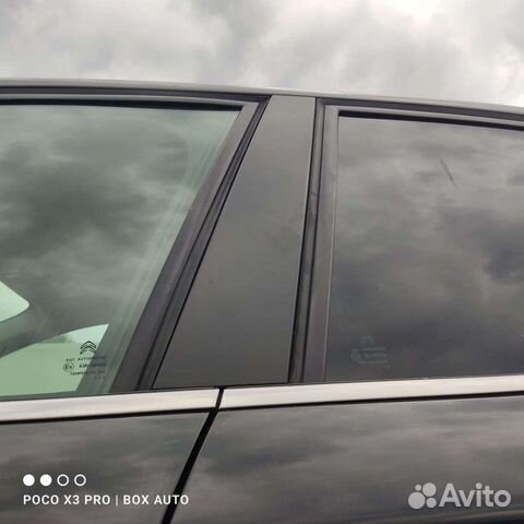 Накладки на центральную стойку Ситроен С4 Седан