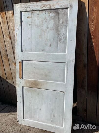 Дверь входная деревянная бу