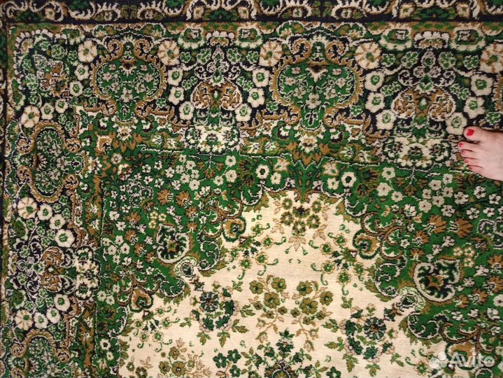 Шикарный шерстяной Ковер 2х3м СССР