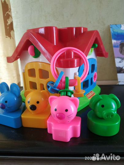 Домик сортер полесье с ключами