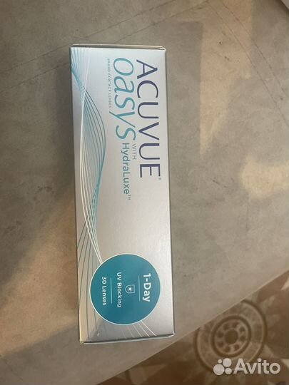 Контактные линзы acuvue 1 day oasys однодневки