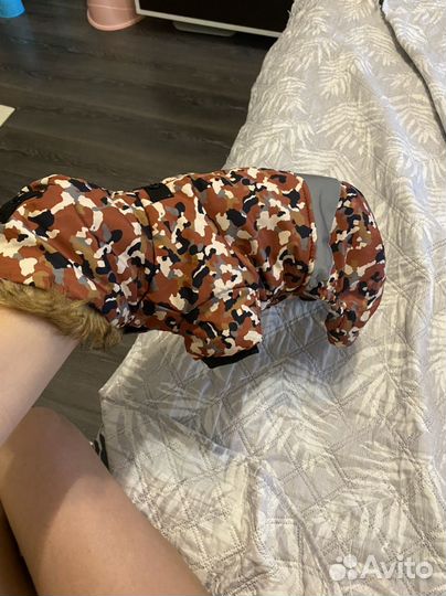 Комьинезон для собаки зимний новый