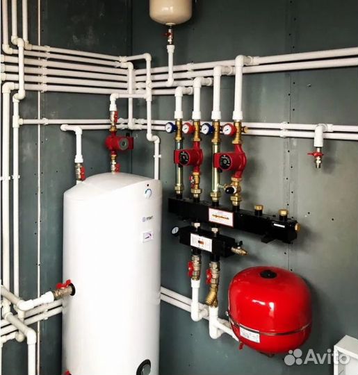 Установка водонагревателей/ Замена газовых котлов