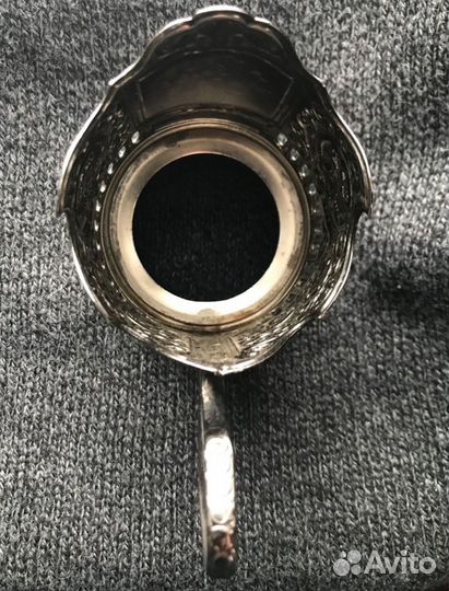 Подстаканник латунный. «А»