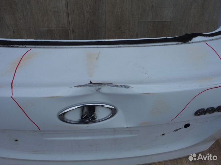 Крышка багажника (№27) LADA Granta 2016