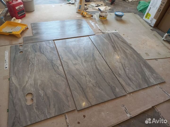 Плитка керамогранит бу