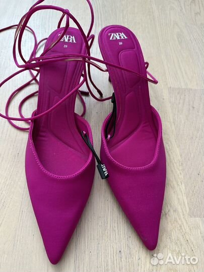 Туфли -мюли zara 39 новые
