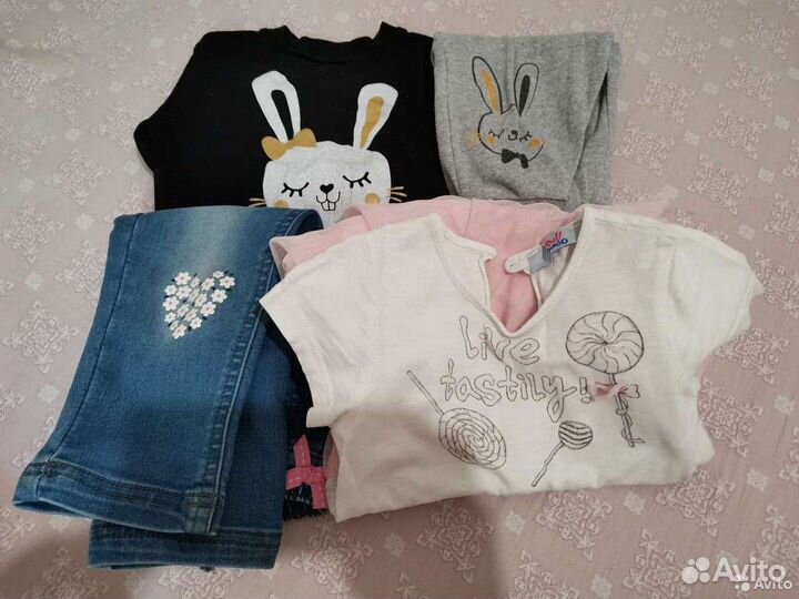 Вещи на девочку 80-104