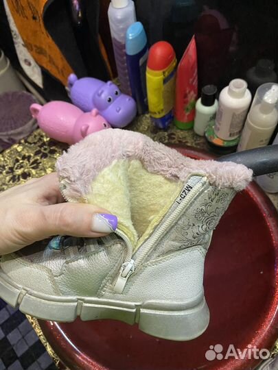 Сапоги для девочки зимние