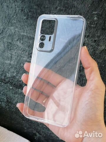 Чехол прозрачный силиконовый на Xiaomi 12T/12T pro