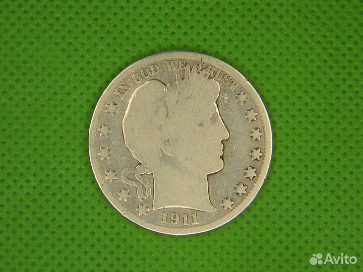 50 центов США half серебро оригинал