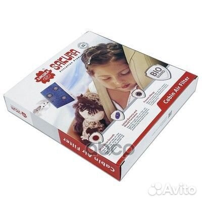 Фильтр салона антибактериальный Ag+ CAB28261 Sa