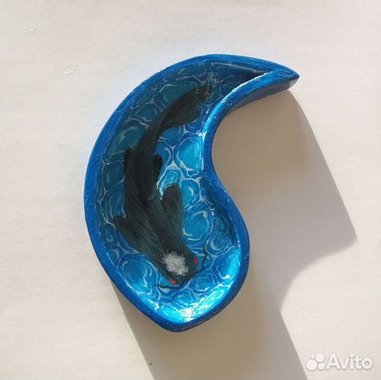 Рыбки Инь и Янь подставка под украшения