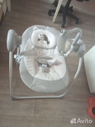 Детские электронные качели