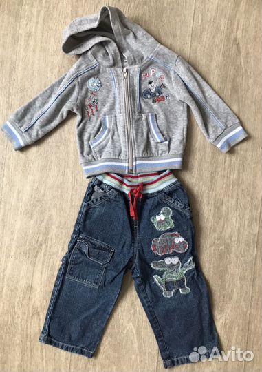 Вещи на мальчика + сапожки