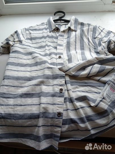 Рубашка на мальчика 11 - 12 лет