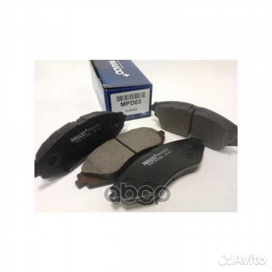 Колодки тормозные MPD03 Mando
