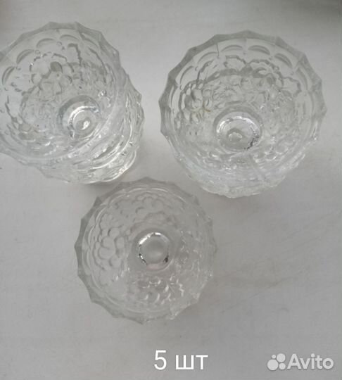 Розетки для варенья хрустальСССР