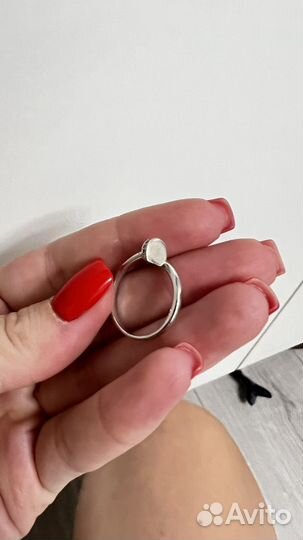 Кольцо гвоздь серебро 925