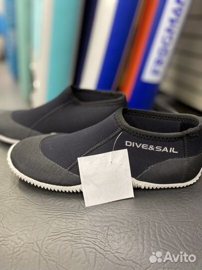 Гидроботинки Dive&Sail 3mm black