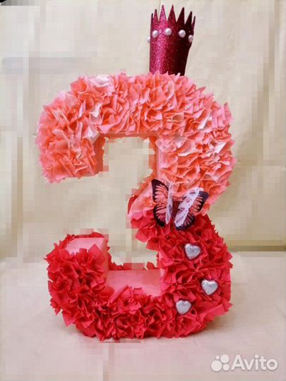 Объемные цифры