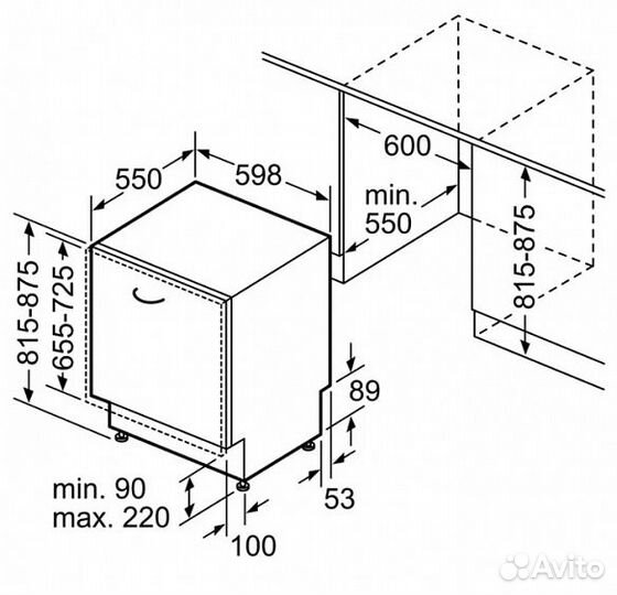 Посудомоечная машина Bosch SMV 68 TX 04