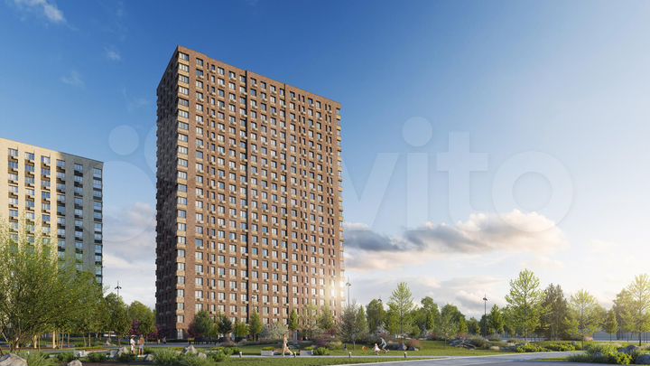 1-к. апартаменты, 38,6 м², 20/23 эт.