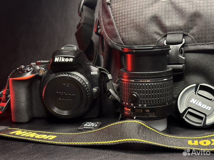 Фотоаппарат nikon d3500 18-55 AF-P