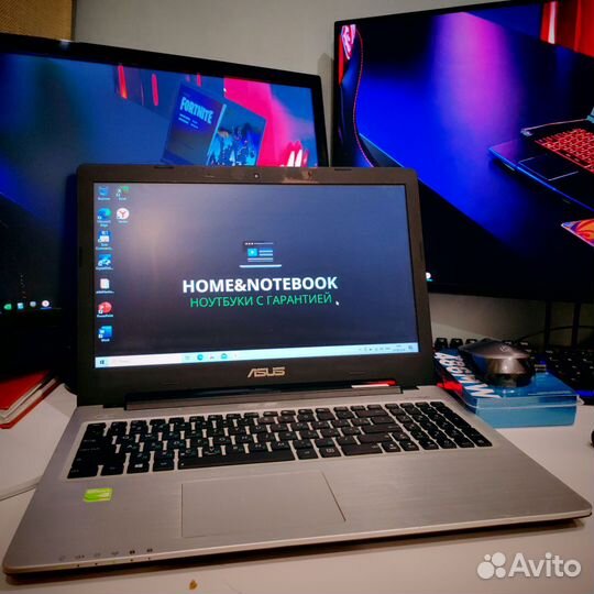 Ноутбук asus надёжный I7 SSD/HDD 8GB GT740