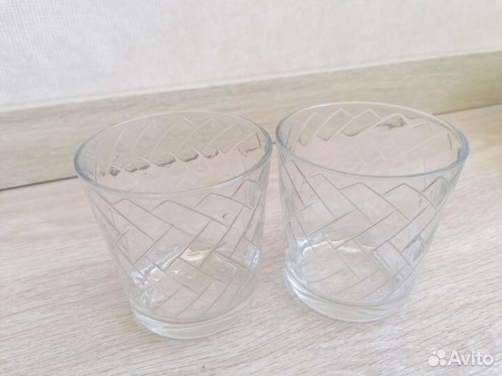 Стаканы для виски, сока, напитков