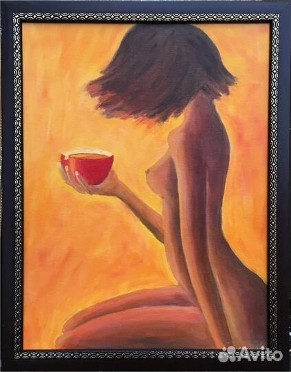 Картина «Чаша любви». Акрил, 30*40
