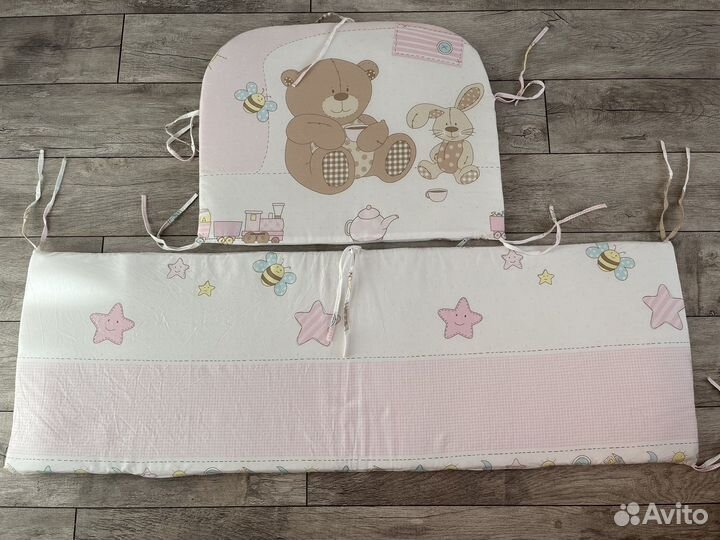 Бортики в детскую кроватку