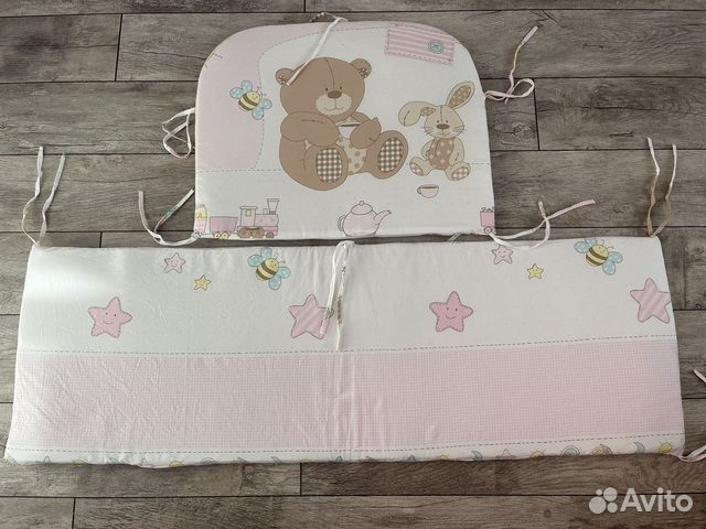 Бортики в детскую кроватку